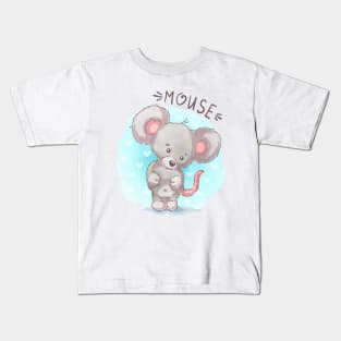 Mouse teddy cartoon Kids T-Shirt